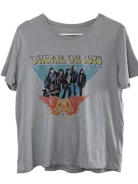 Recycled Karma "Vintage Inspired & Retro Obsessed" Aerosmith Dream On Tee - Lrg